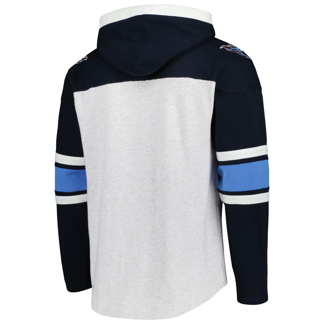 Tennessee Titans 47 brand '47 Gridiron Lace-Up Pullover Hoodie