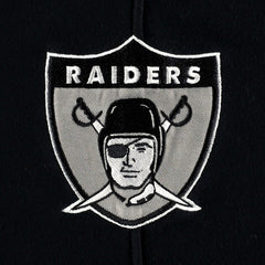 Las Vegas Raiders 47 brand '47 Historic Logo Gridiron Lace-Up Pullover Hoodie