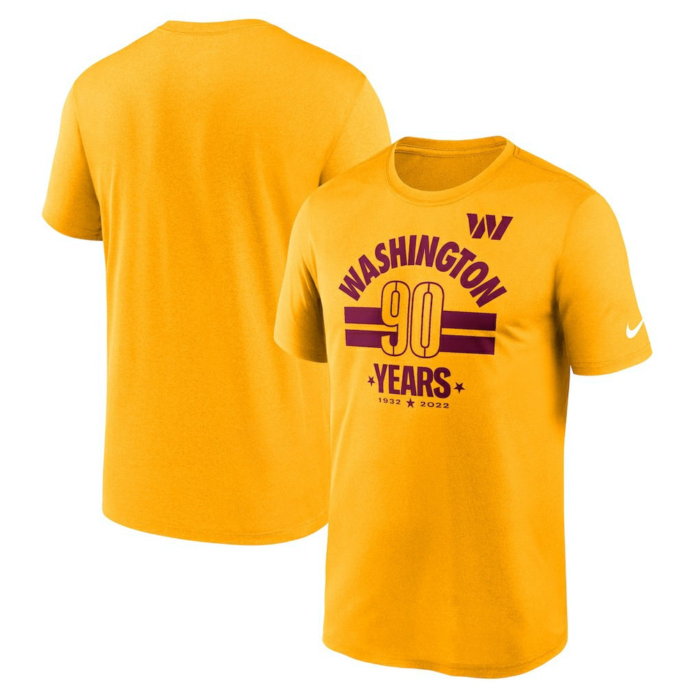 Washington Commanders Nike 90th Anniversary Legend T-Shirt