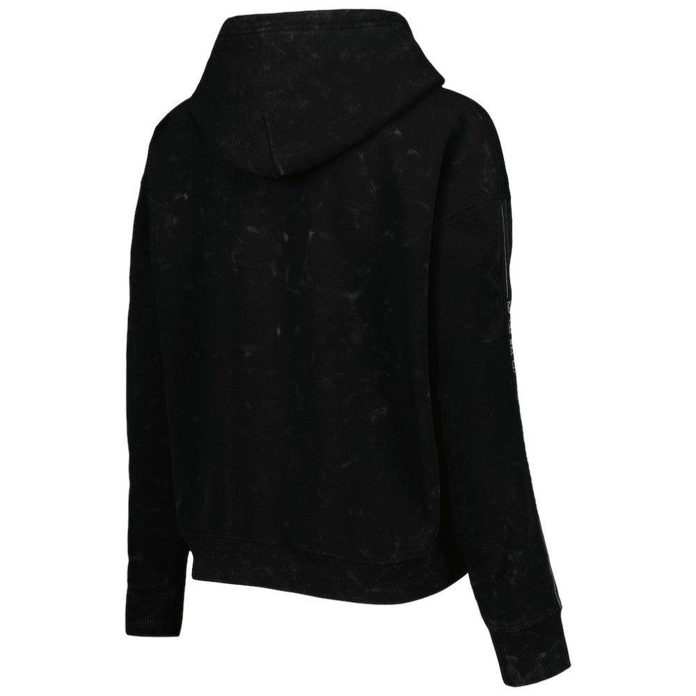 Chicago Cubs The Wild Collective Women's Marble Pullover Hoodie | MLB US