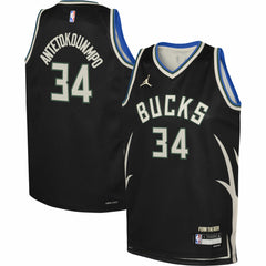 Giannis Antetokounmpo Milwaukee Bucks Jordan Brand Youth Swingman Jersey New