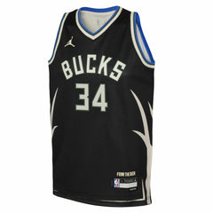 Giannis Antetokounmpo Milwaukee Bucks Jordan Brand Youth Swingman Jersey New