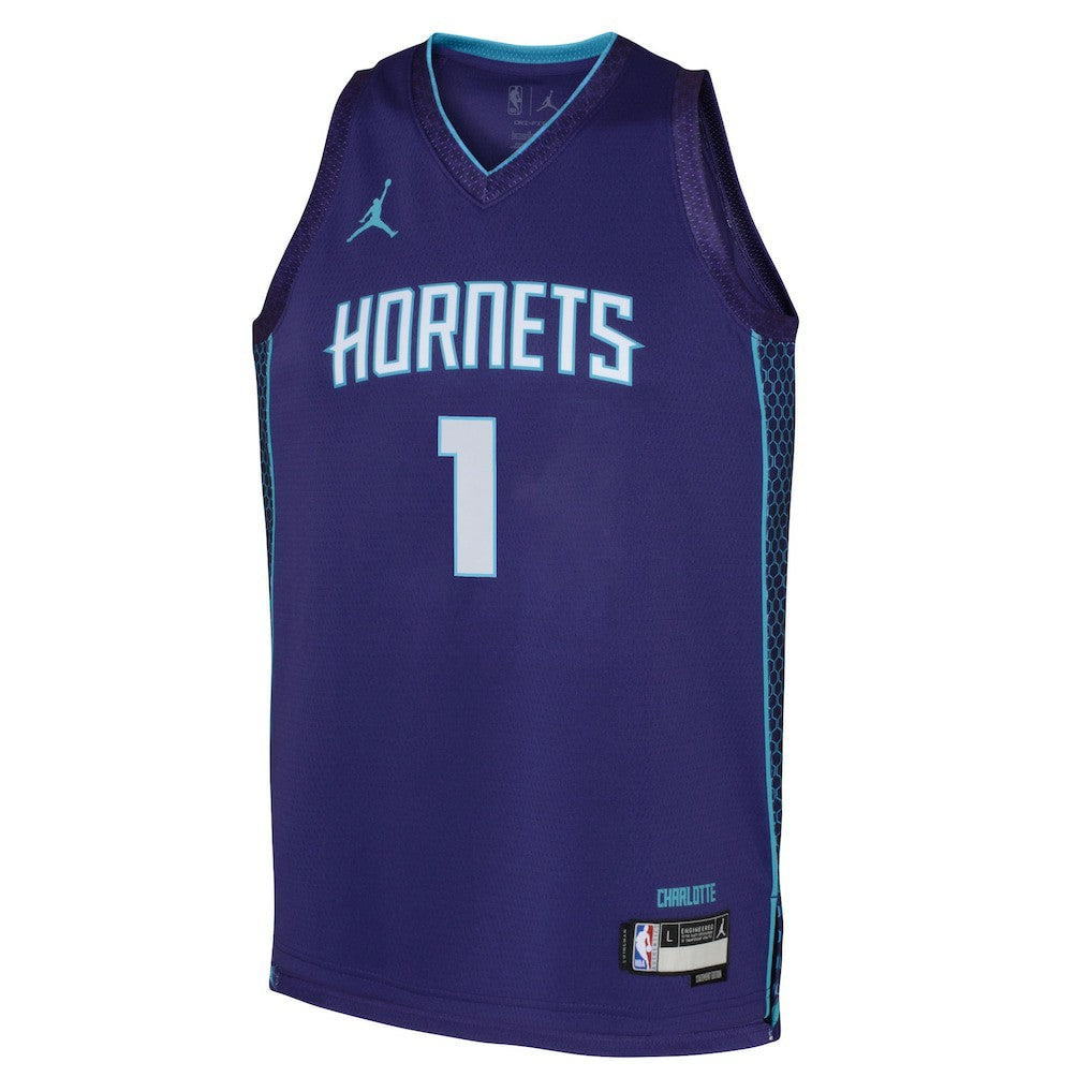 LaMelo Ball Charlotte Hornets Jordan Brand Youth Swingman Jersey Online