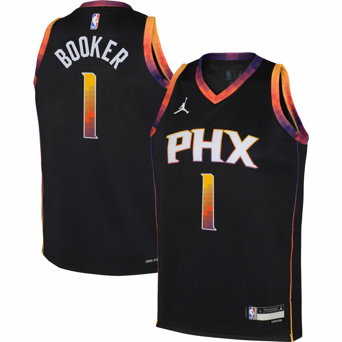 Devin Booker Phoenix Suns Jordan Brand Youth Swingman Jersey Discount