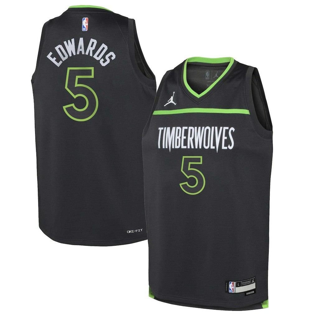 Anthony Edwards Minnesota Timberwolves Jordan Brand Youth Swingman Jersey Outlet