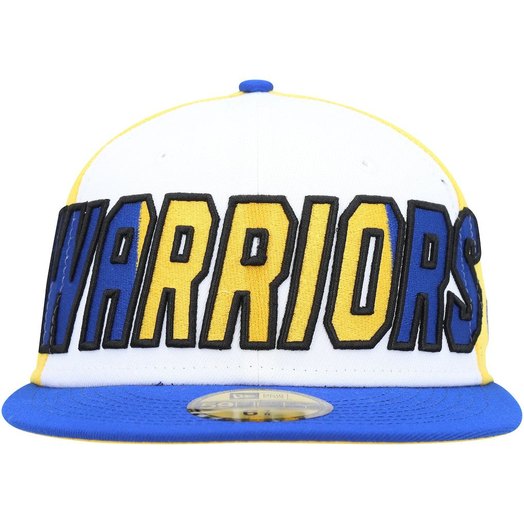 Golden State Warriors Back Half 9FIFTY Fitted Hat sale Outlet