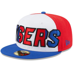 Philadelphia 76ers Back Half 9FIFTY Fitted Hat Discount