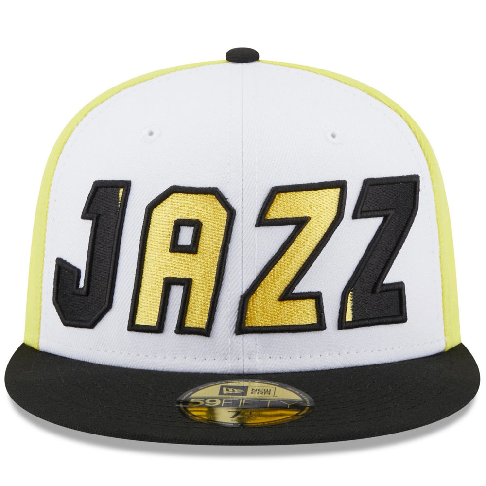 Utah Jazz Back Half 59FIFTY Fitted Hat For Sale