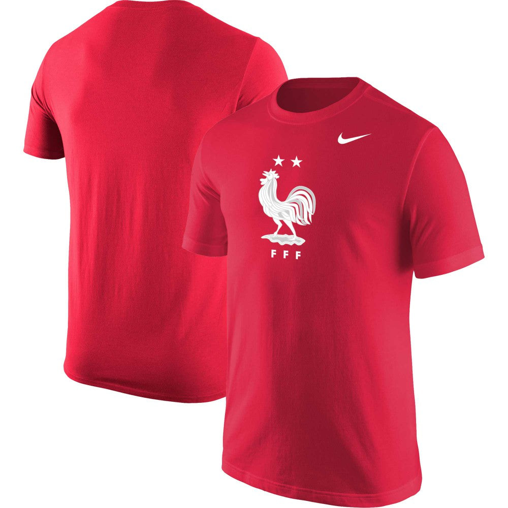 France National Team Core T-Shirt Red - Nike