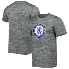 Chelsea Primary Logo Velocity Legend Performance T-Shirt Heather Gray - Nike