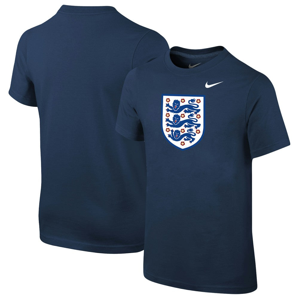 England National Team Youth Core Team T-Shirt Navy - Nike