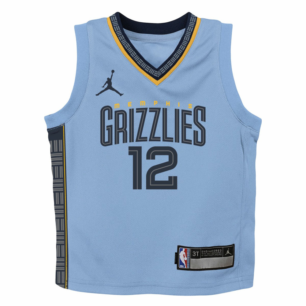 Ja Morant Memphis Grizzlies Jordan Brand Preschool 2022/23 Statement Edition Jersey New