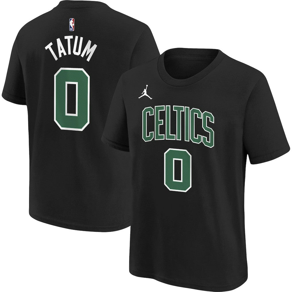 Jayson Tatum Boston Celtics Jordan Brand Youth Statement Edition Name & Number Player T-Shirt On Sale