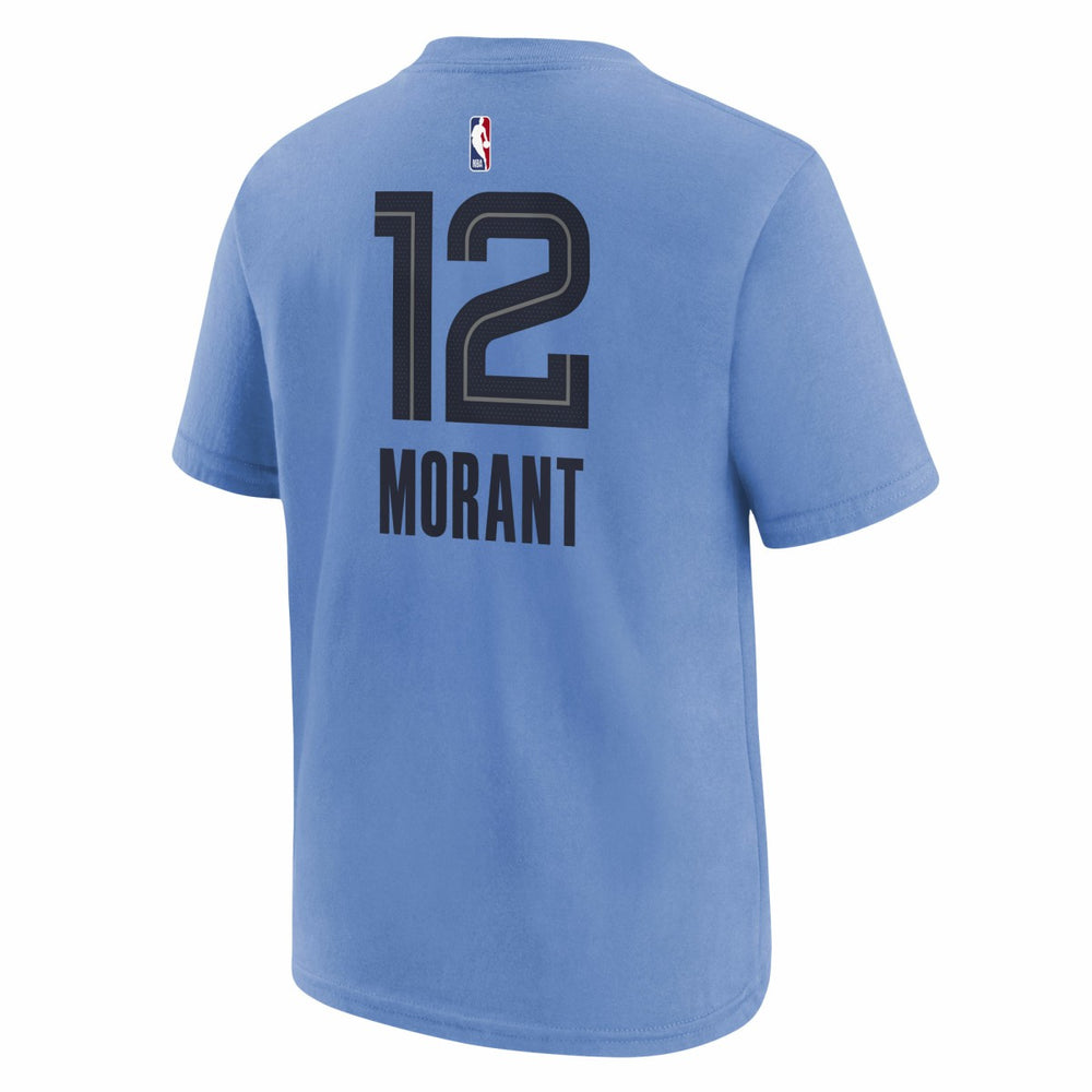 Ja Morant Memphis Grizzlies Jordan Brand Youth Statement Edition Name & Number Player T-Shirt Outlet