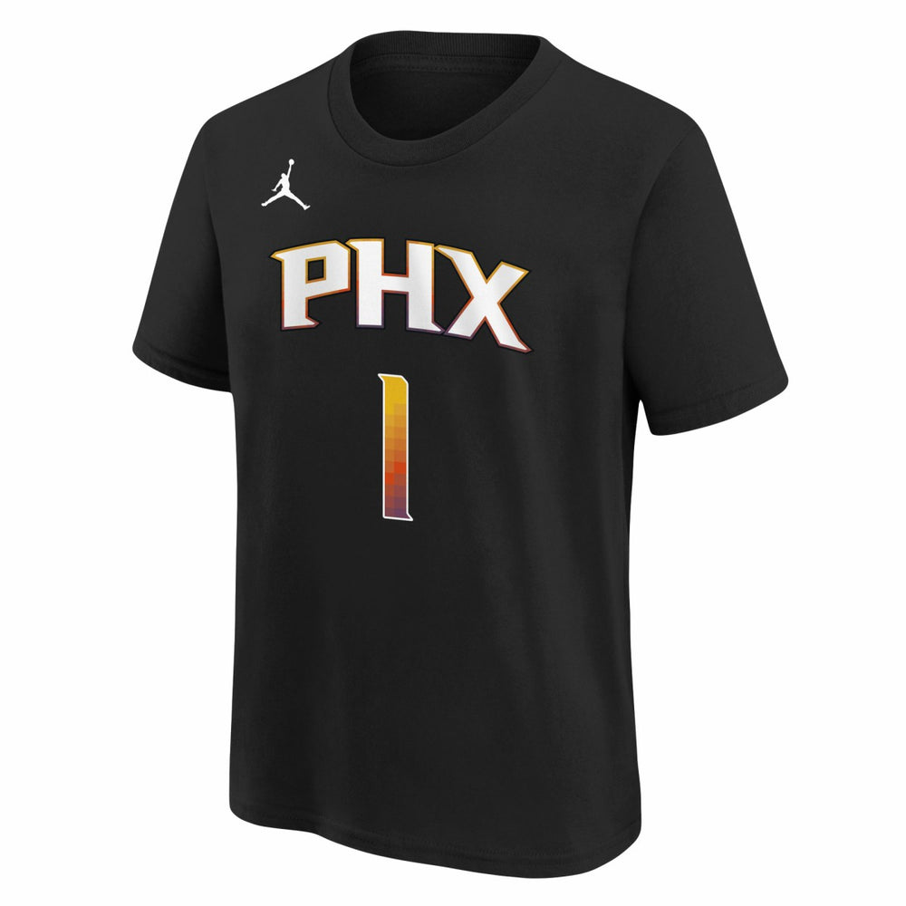 Devin Booker Phoenix Suns Jordan Brand Youth Statement Edition Name & Number Player T-Shirt Discount
