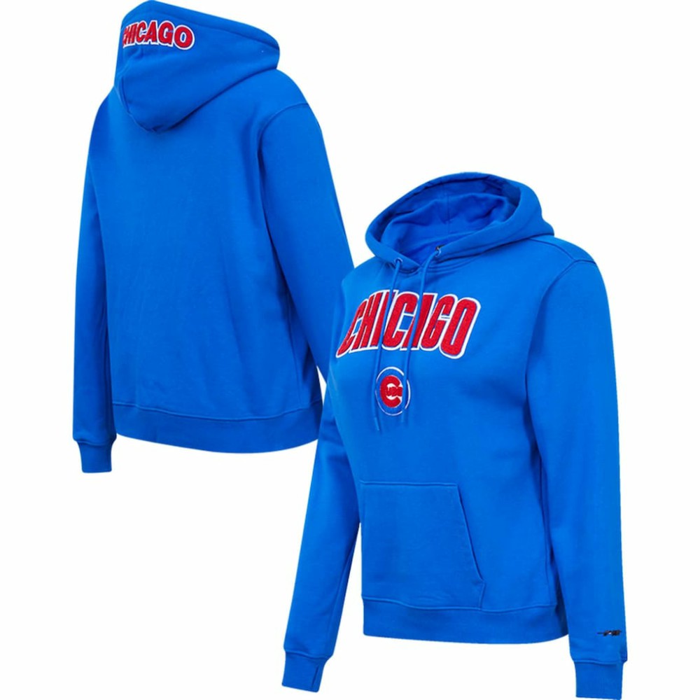 Chicago Cubs Pro Standard Women's Classic Fleece Pullover Hoodie | MLB US