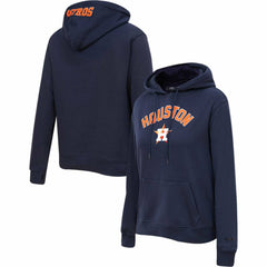 Houston Astros Pro Standard Women's Classic Fleece Pullover Hoodie | MLB New