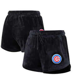 Chicago Cubs Pro Standard Women's Classic Velour Lounge Shorts | MLB On Sale