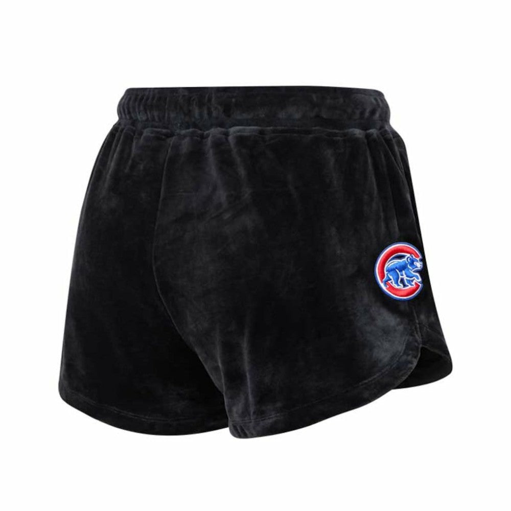 Chicago Cubs Pro Standard Women's Classic Velour Lounge Shorts | MLB On Sale