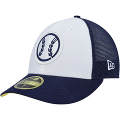 Milwaukee Brewers New Era 2023 On-Field Batting Practice Low Profile 59FIFTY Fitted Hat | MLB Sale