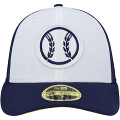 Milwaukee Brewers New Era 2023 On-Field Batting Practice Low Profile 59FIFTY Fitted Hat | MLB Sale