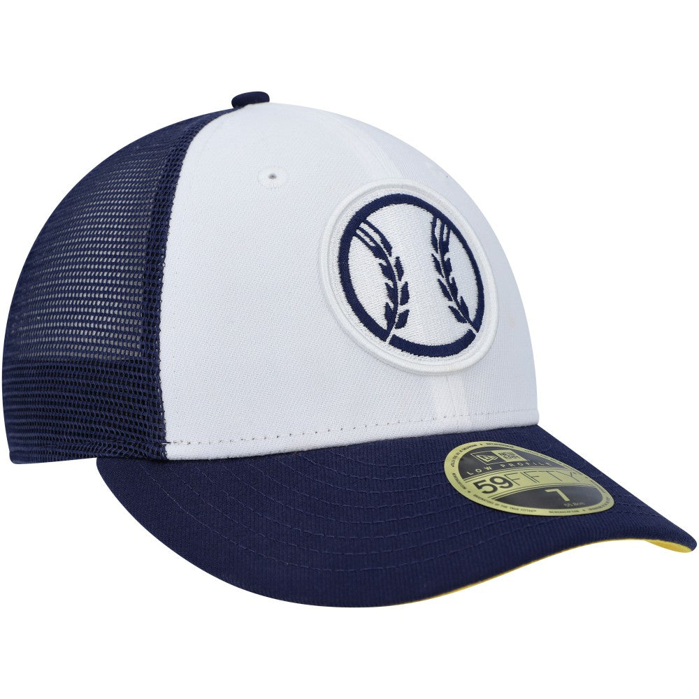Milwaukee Brewers New Era 2023 On-Field Batting Practice Low Profile 59FIFTY Fitted Hat | MLB Sale