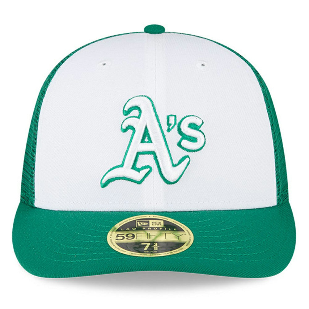 Athletics New Era 2023 On-Field Batting Practice Low Profile 59FIFTY Fitted Hat | MLB New