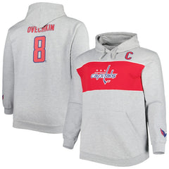 Alexander Ovechkin Washington Capitals Big & Tall Player Pullover Hoodie Online