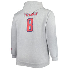Alexander Ovechkin Washington Capitals Big & Tall Player Pullover Hoodie Online