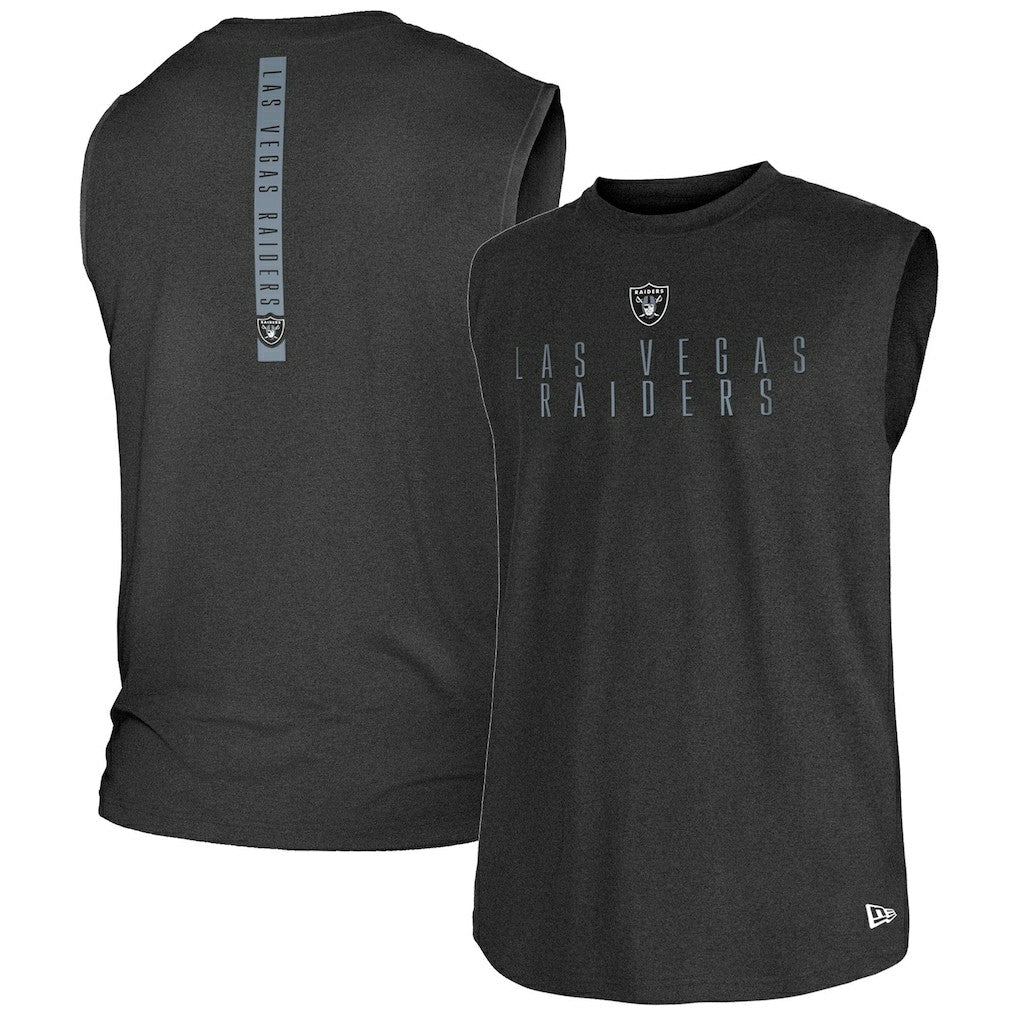 Las Vegas Raiders New Era Team Muscle Tank Top