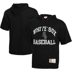 Chicago White Sox Mitchell & Ness Cooperstown Collection Washed Fleece Pullover Short Sleeve Hoodie | MLB Online