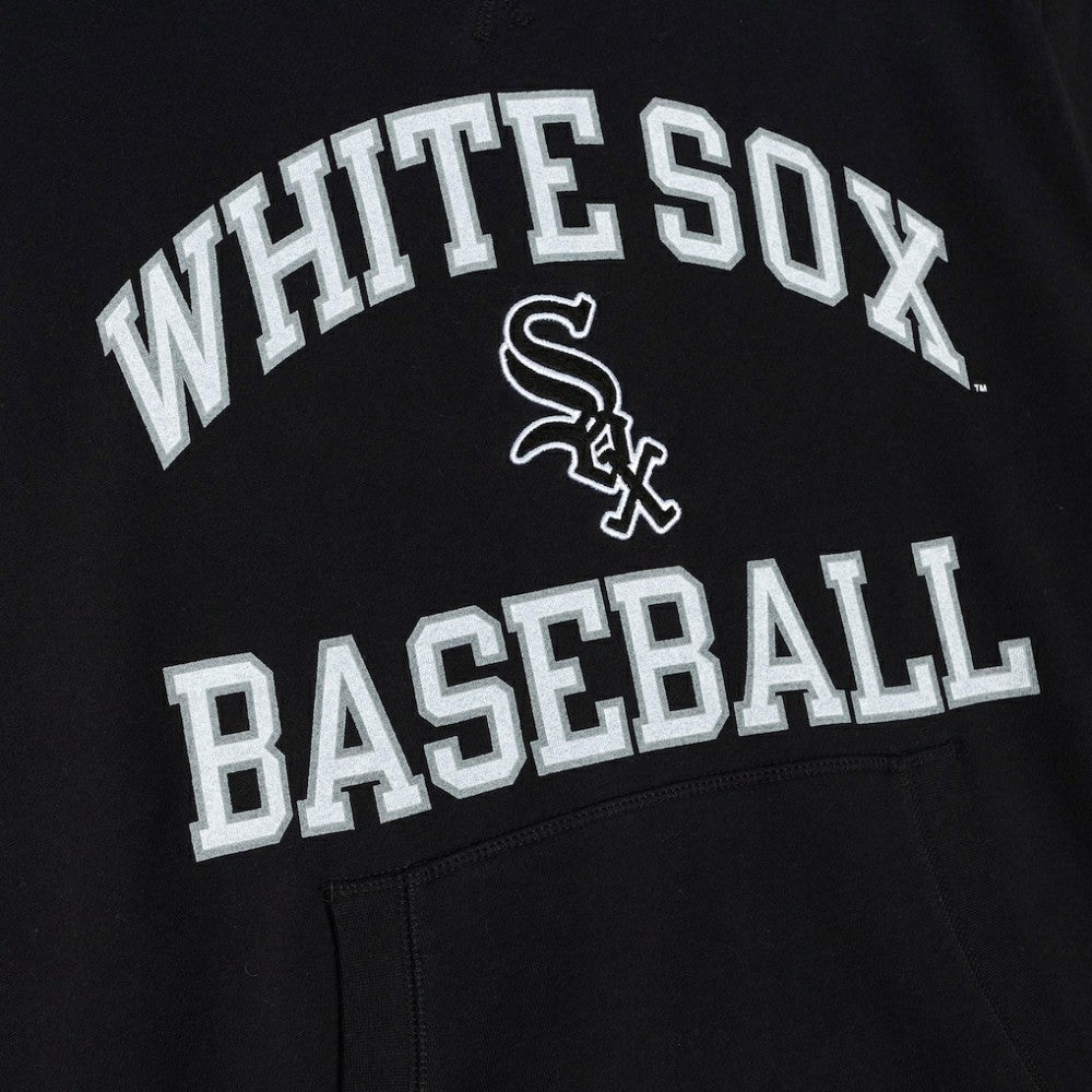 Chicago White Sox Mitchell & Ness Cooperstown Collection Washed Fleece Pullover Short Sleeve Hoodie | MLB Online