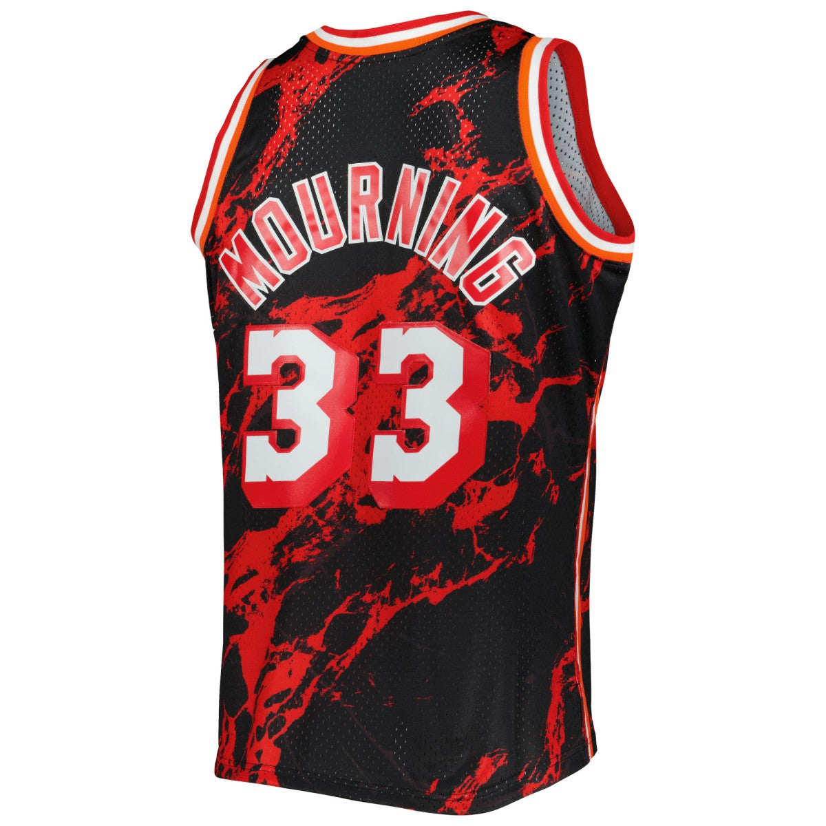 Alonzo Mourning Miami Heat 1996/97 Hardwood Classics Marble Swingman Jersey Discount