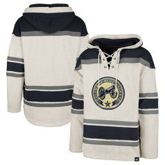 Columbus Blue Jackets '47 Rockaway Lace-Up Pullover Hoodie Online