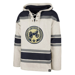 Columbus Blue Jackets '47 Rockaway Lace-Up Pullover Hoodie Online