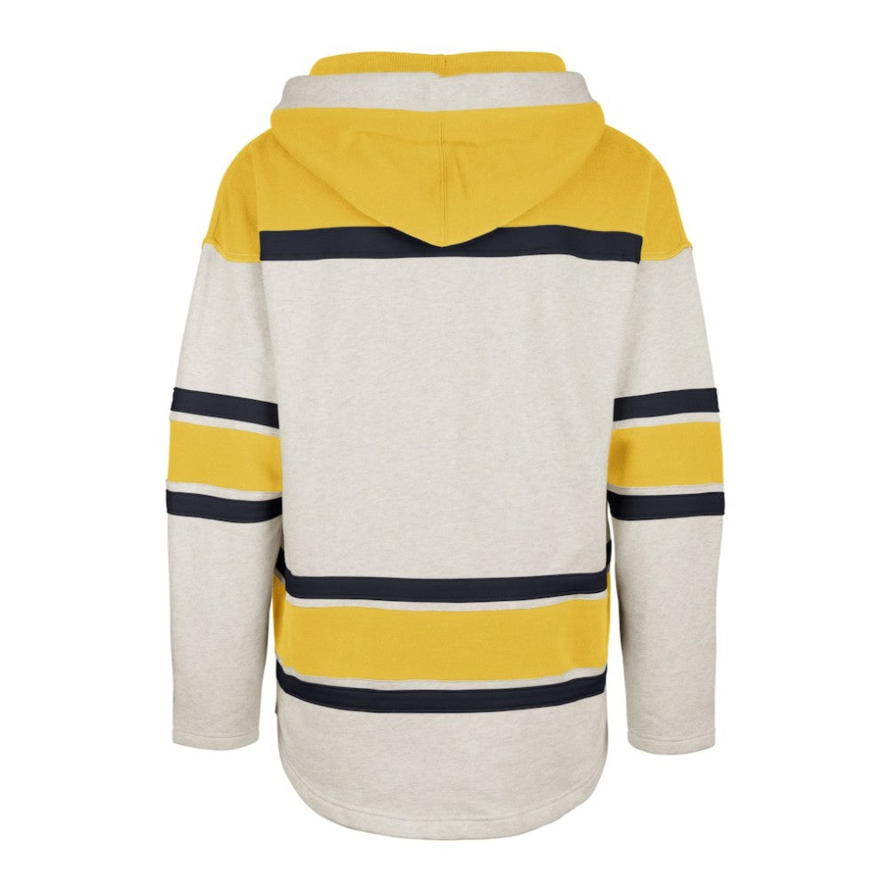 Nashville Predators '47 Rockaway Lace-Up Pullover Hoodie Outlet