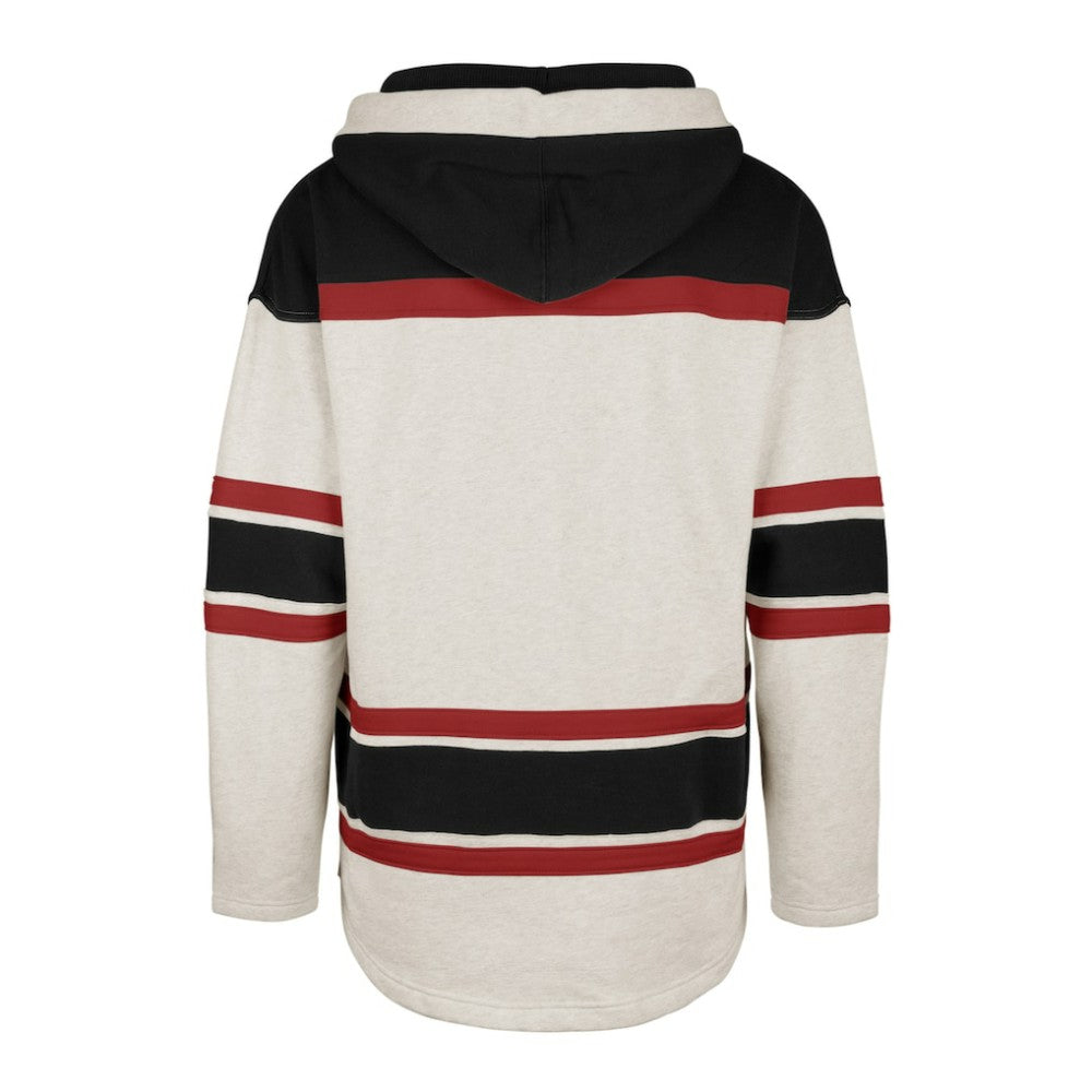 Chicago Blackhawks '47 Rockaway Lace-Up Pullover Hoodie Sale