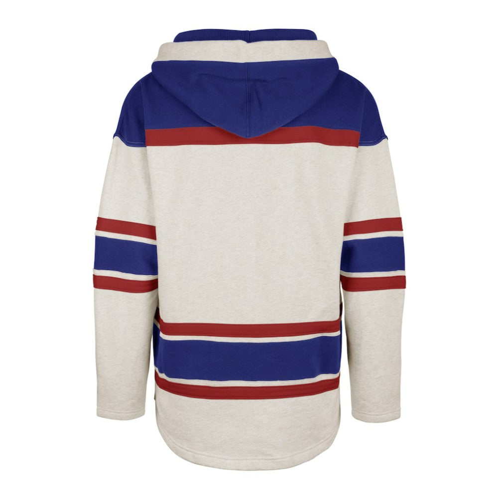 New York Rangers '47 Rockaway Lace-Up Pullover Hoodie Online