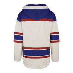 New York Rangers '47 Rockaway Lace-Up Pullover Hoodie Online