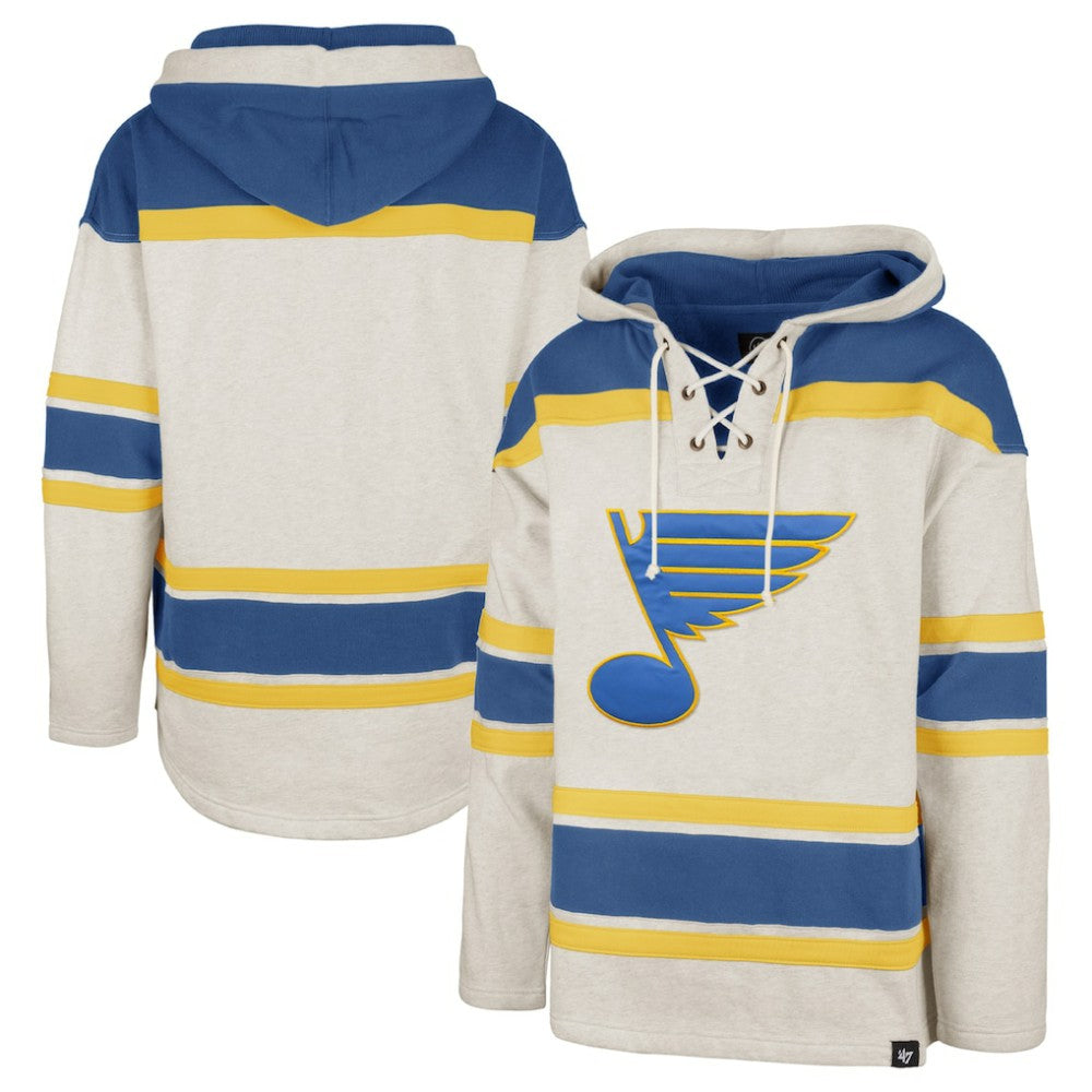 St. Louis Blues '47 Rockaway Lace-Up Pullover Hoodie For Sale