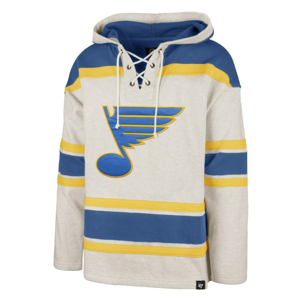 St. Louis Blues '47 Rockaway Lace-Up Pullover Hoodie For Sale
