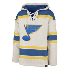 St. Louis Blues '47 Rockaway Lace-Up Pullover Hoodie For Sale