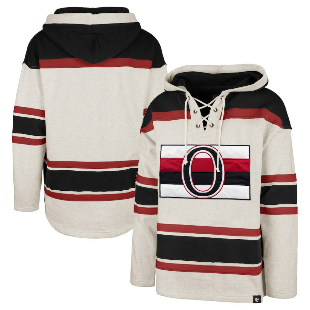 Ottawa Senators '47 Rockaway Lace-Up Pullover Hoodie Sale