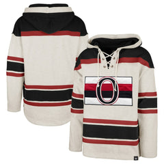 Ottawa Senators '47 Rockaway Lace-Up Pullover Hoodie Sale