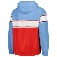 St. Louis Cardinals New Era Ripstop Raglan Quarter-Zip Hoodie | MLB Discount