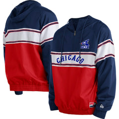 Chicago White Sox New Era Ripstop Raglan Quarter-Zip Hoodie | MLB Outlet