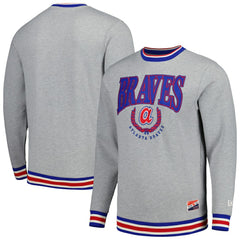 Atlanta Braves New Era Throwback Classic Pullover Sweatshirt | MLB Shop