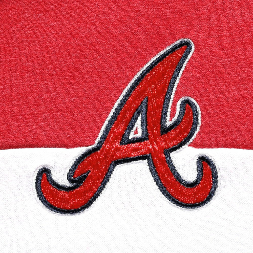 Atlanta Braves New Era Women's Colorblock Full-Zip Hoodie Jacket | MLB Online
