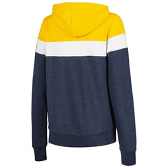 Milwaukee Brewers New Era Women's Colorblock Full-Zip Hoodie Jacket | MLB Sale