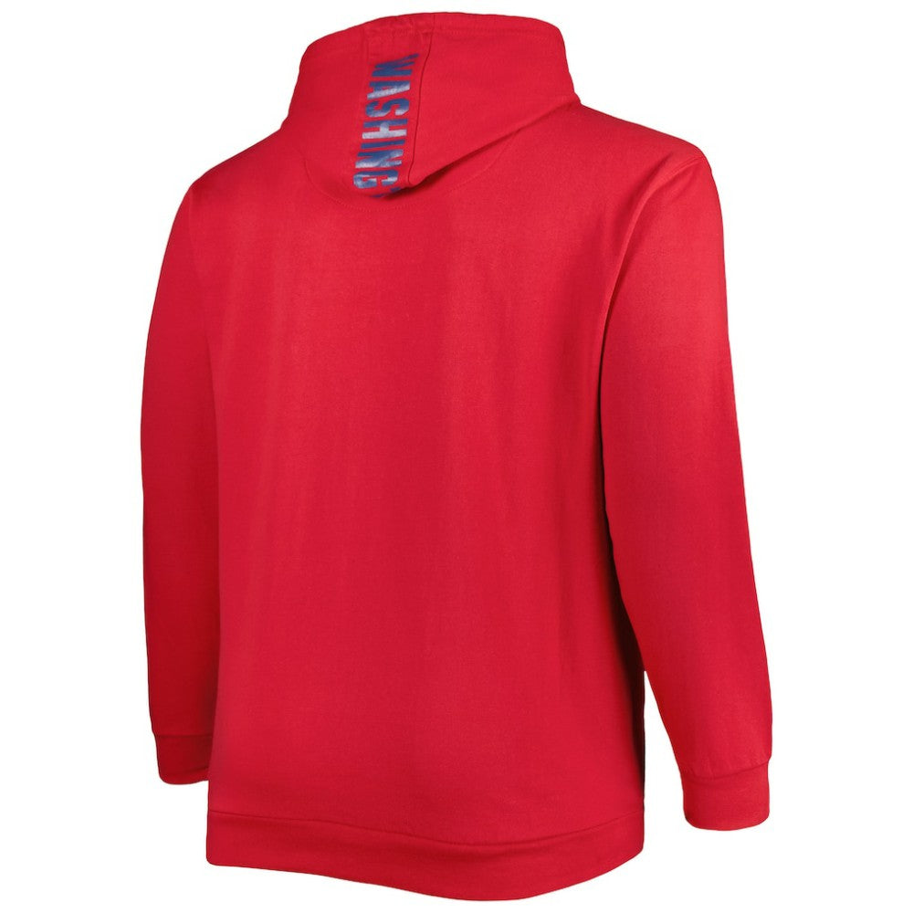 Washington Capitals Big & Tall Fleece Pullover Hoodie Online